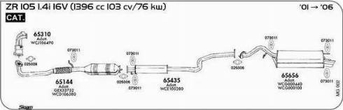 Sigam 025008 - Guarnizione, Tubo gas scarico www.autoricambit.com