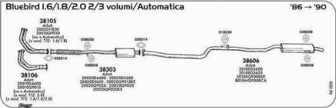 Sigam 025014 - Guarnizione, Tubo gas scarico www.autoricambit.com