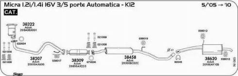 Sigam 070006 - Anello tenuta, Tubo gas scarico www.autoricambit.com