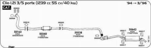 Sigam 025016 - Guarnizione, Tubo gas scarico www.autoricambit.com