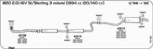 Sigam 065001 - Guarnizione, Tubo gas scarico www.autoricambit.com