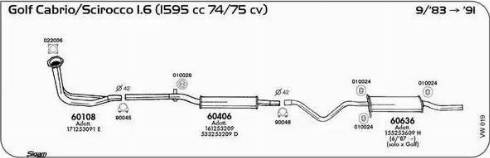 Sigam 010024 - Supporto, Imp. gas scarico www.autoricambit.com