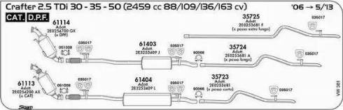 Sigam 90066 - Connettore tubi, Imp. gas scarico www.autoricambit.com