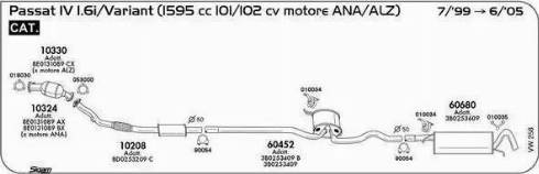 Sigam 10330 - Catalizzatore www.autoricambit.com