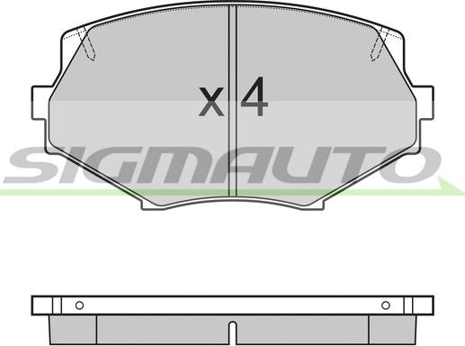 AISIN SS285-S - Kit pastiglie freno, Freno a disco www.autoricambit.com