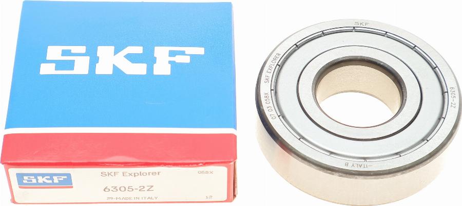 SKF 6305-2Z - Cuscinetto di guida, Frizione www.autoricambit.com