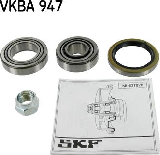 SKF VKBA 947 - Kit cuscinetto ruota www.autoricambit.com