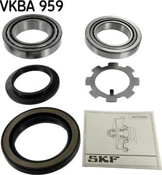 SKF VKBA 959 - Kit cuscinetto ruota www.autoricambit.com