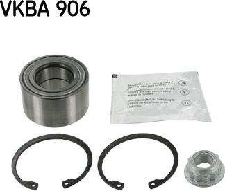 SKF VKBA 906 - Kit cuscinetto ruota www.autoricambit.com