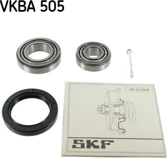 SKF VKBA 505 - Kit cuscinetto ruota www.autoricambit.com