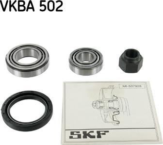SKF VKBA 502 - Kit cuscinetto ruota www.autoricambit.com