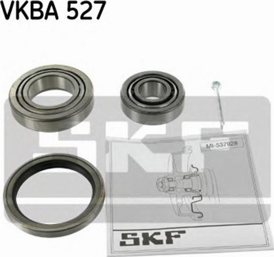 SKF VKBA 527 - Kit cuscinetto ruota www.autoricambit.com