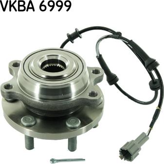 SKF VKBA 6999 - Kit cuscinetto ruota www.autoricambit.com