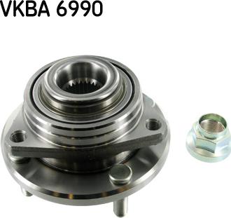 SKF VKBA 6990 - Kit cuscinetto ruota www.autoricambit.com