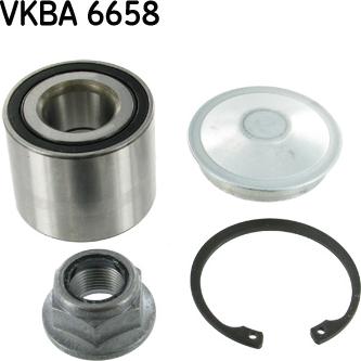 SKF VKBA 6658 - Kit cuscinetto ruota www.autoricambit.com