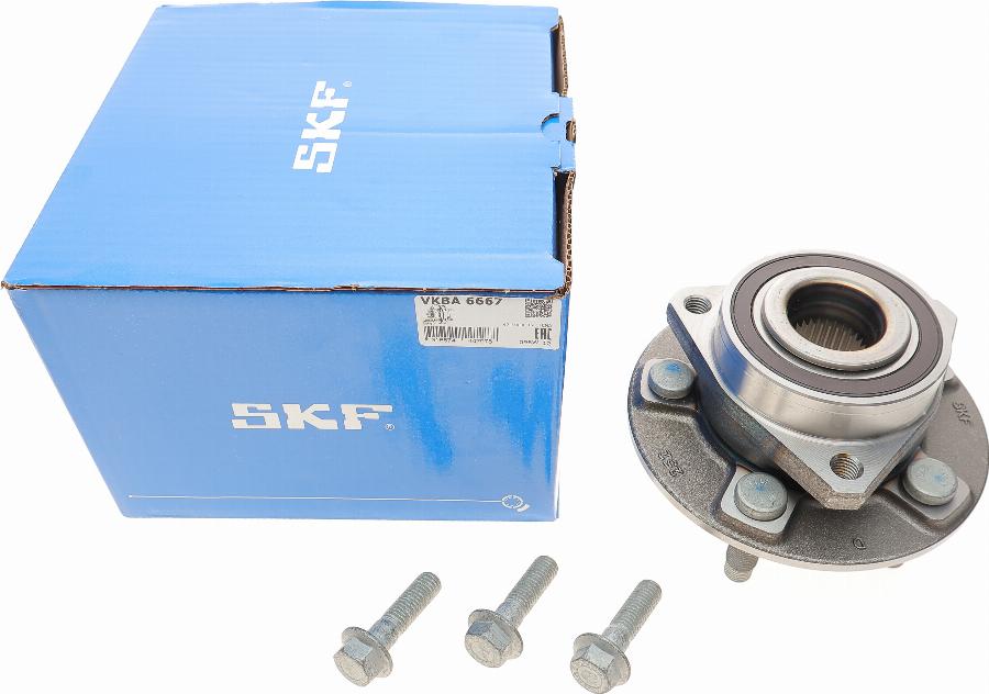 SKF VKBA 6667 - Kit cuscinetto ruota www.autoricambit.com