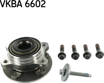 SKF VKBA 6602 - Kit cuscinetto ruota www.autoricambit.com