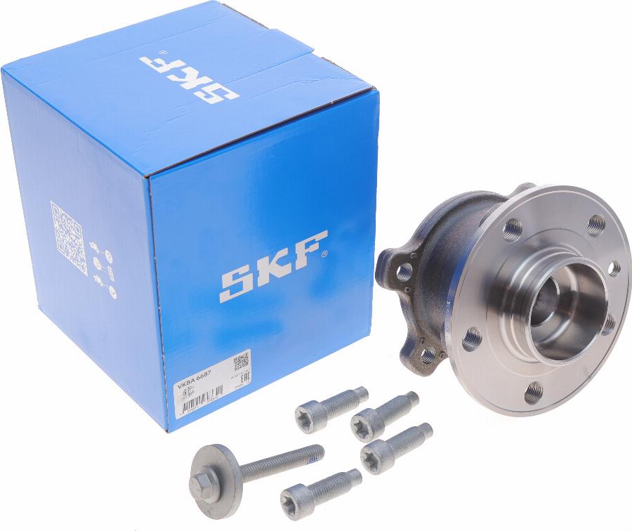 SKF VKBA 6687 - Kit cuscinetto ruota www.autoricambit.com