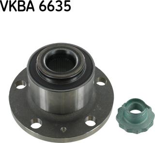 SKF VKBA 6635 - Kit cuscinetto ruota www.autoricambit.com