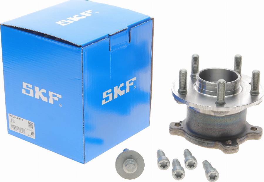 SKF VKBA 6638 - Kit cuscinetto ruota www.autoricambit.com