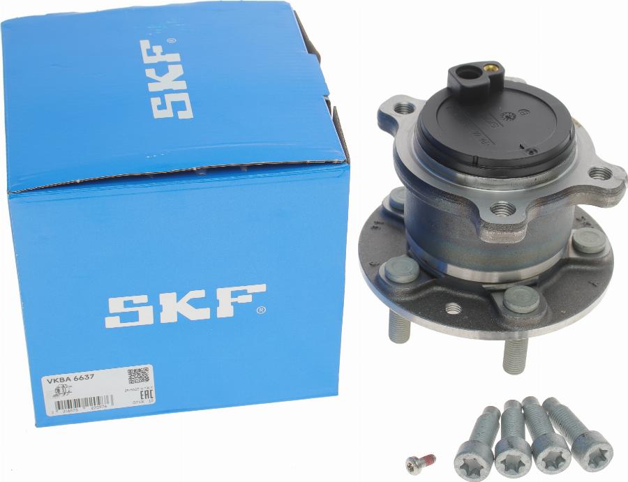 SKF VKBA 6637 - Kit cuscinetto ruota www.autoricambit.com