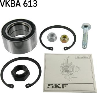 SKF VKBA 613 - Kit cuscinetto ruota www.autoricambit.com