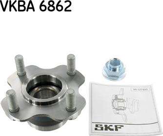 SKF VKBA 6862 - Kit cuscinetto ruota www.autoricambit.com