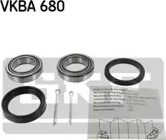 SKF VKBA 680 - Kit cuscinetto ruota www.autoricambit.com