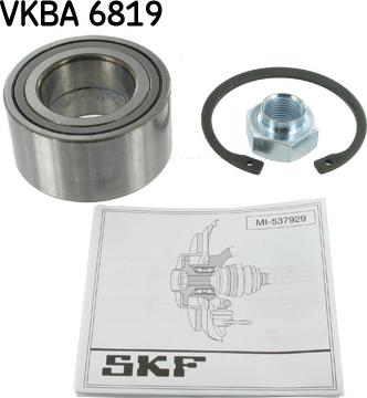 SKF VKBA 6819 - Kit cuscinetto ruota www.autoricambit.com