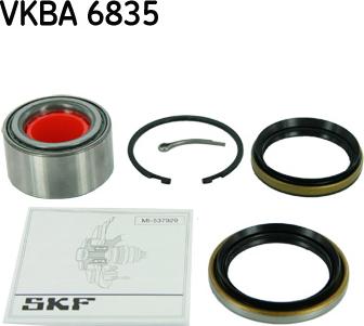 SKF VKBA 6835 - Kit cuscinetto ruota www.autoricambit.com