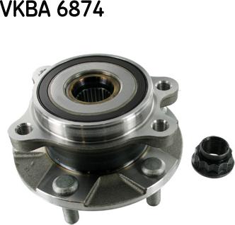 SKF VKBA 6874 - Kit cuscinetto ruota www.autoricambit.com