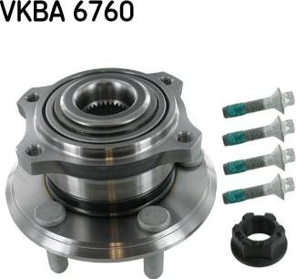 SKF VKBA 6760 - Kit cuscinetto ruota www.autoricambit.com