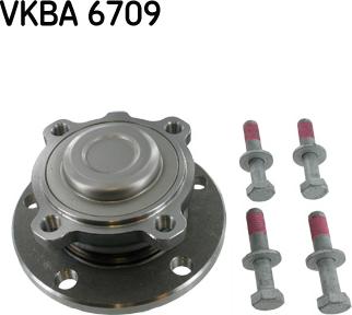 SKF VKBA 6709 - Kit cuscinetto ruota www.autoricambit.com