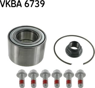 SKF VKBA 6739 - Kit cuscinetto ruota www.autoricambit.com