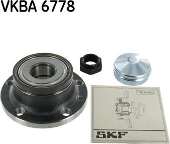 SKF VKBA 6778 - Kit cuscinetto ruota www.autoricambit.com