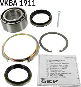 SKF VKBA 1911 - Kit cuscinetto ruota www.autoricambit.com