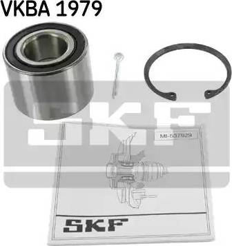 SKF VKBA 1979 - Kit cuscinetto ruota www.autoricambit.com