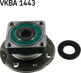 SKF VKBA 1443 - Kit cuscinetto ruota www.autoricambit.com