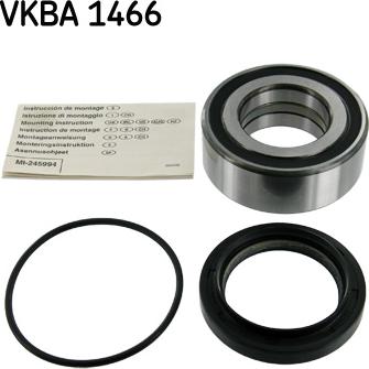 SKF VKBA 1466 - Kit cuscinetto ruota www.autoricambit.com