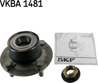 SKF VKBA 1481 - Kit cuscinetto ruota www.autoricambit.com