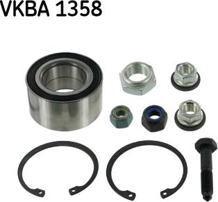 SKF VKBA 1358 - Kit cuscinetto ruota www.autoricambit.com