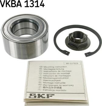 SKF VKBA 1314 - Kit cuscinetto ruota www.autoricambit.com