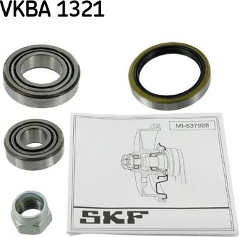 SKF VKBA 1321 - Kit cuscinetto ruota www.autoricambit.com