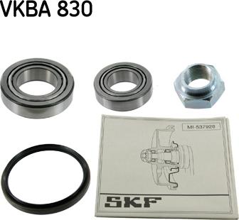 SKF VKBA 830 - Kit cuscinetto ruota www.autoricambit.com