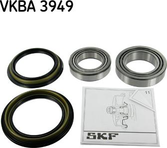 SKF VKBA 3949 - Kit cuscinetto ruota www.autoricambit.com