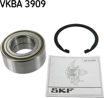 SKF VKBA 3909 - Kit cuscinetto ruota www.autoricambit.com