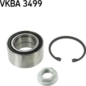 SKF VKBA 3499 - Kit cuscinetto ruota www.autoricambit.com