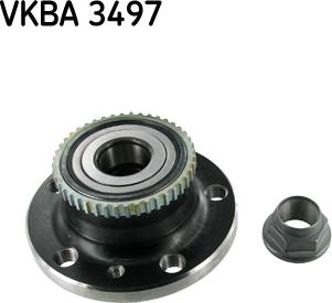 SKF VKBA 3497 - Kit cuscinetto ruota www.autoricambit.com