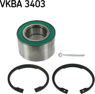 SKF VKBA 3403 - Kit cuscinetto ruota www.autoricambit.com