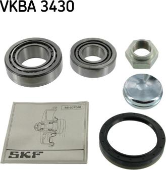 SKF VKBA 3430 - Kit cuscinetto ruota www.autoricambit.com